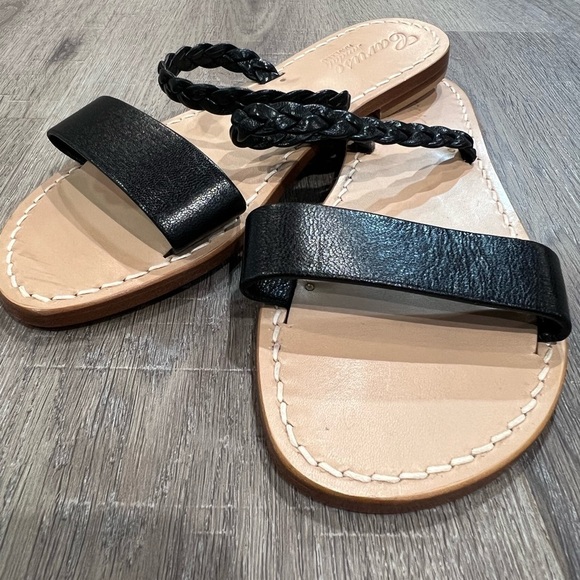 Brand New Size EU 37 US 6.5 Caruso Sandali Arabella Made in Italy Black Sandals - Picture 9 of 11